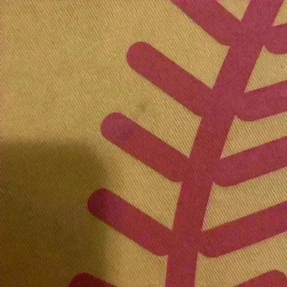 Baseball Print Stitching Canvas Tote - Picture 3 of 5